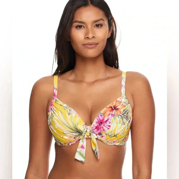 BLEU ROD BEATTIE Paradiso Tie-Front Bikini Top and Bikini Bottom - Picture 5 of 15